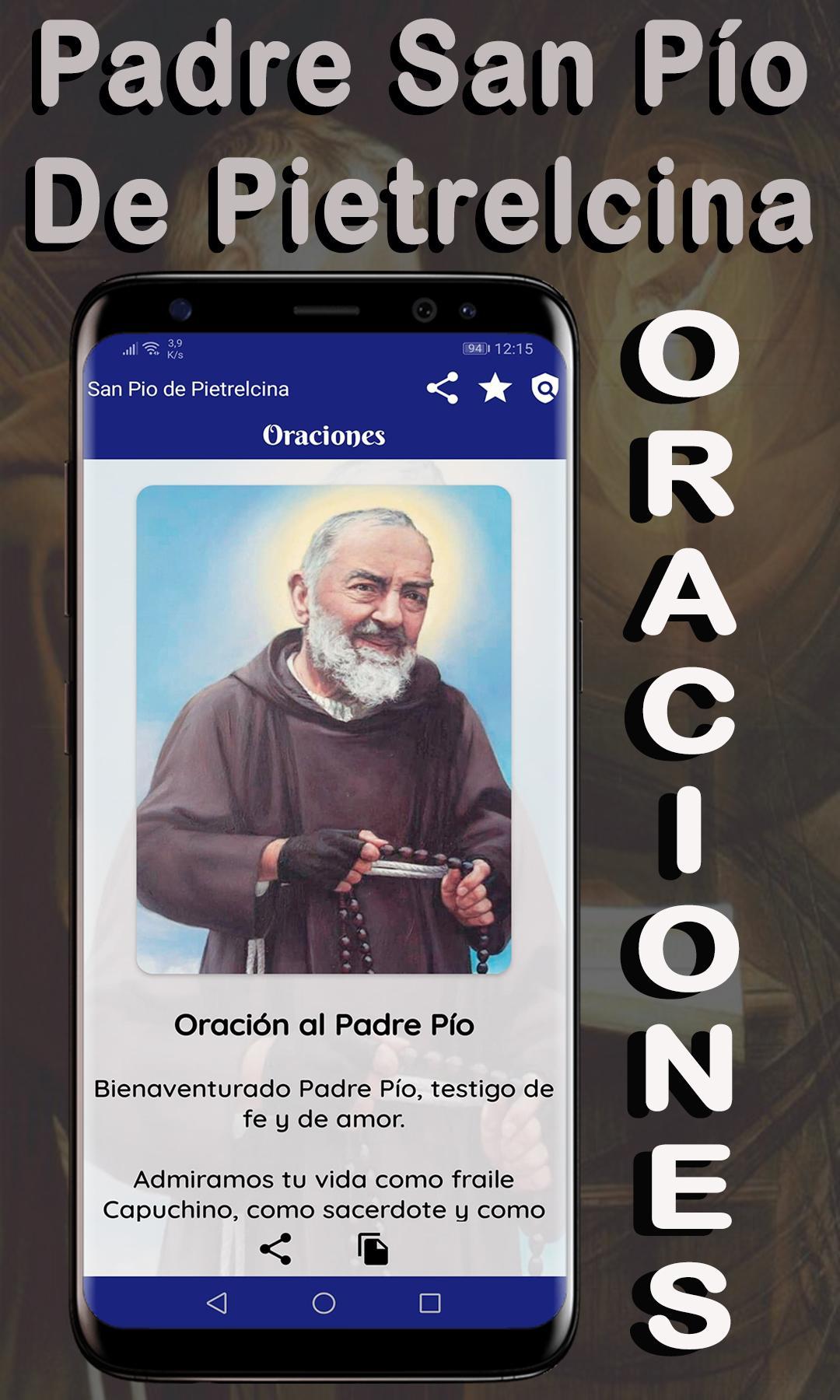 Descarga de APK de Padre Pío Oraciones, Padre San para Android