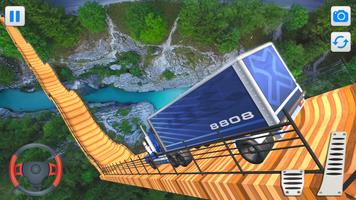 Us Truck Ramp Stunts : Mega Ramp Stunts Game🚛🚛🚛 captura de pantalla 3