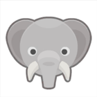 Elephant Game - Merge puzzle icône