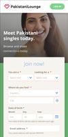 Pakistani Lounge Dating تصوير الشاشة 2