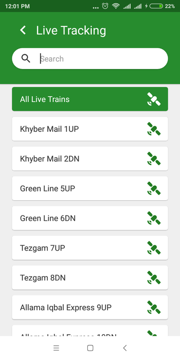 Pak Rail Live screenshot 2