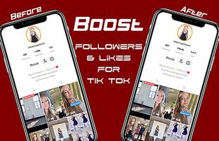 tIktOK booster 海報