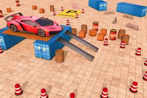 Sports car parking 3D Sim& lux পোস্টার