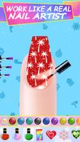 Paint nails game:nail salon 3D পোস্টার