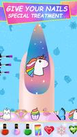 Paint nails game:nail salon 3D imagem de tela 1