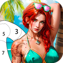 Summer Adult Coloring Book APK