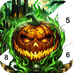 Halloween Witch Coloring Games icon