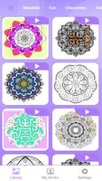 Mandala Magic: Color by Number 海报