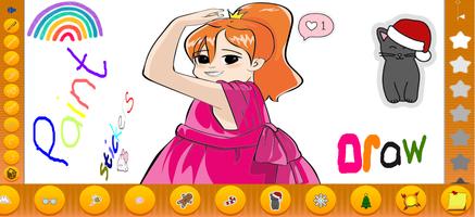 Coloring Game Princess Paint screenshot 1