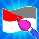 Flag Painting Puzzle Game APK