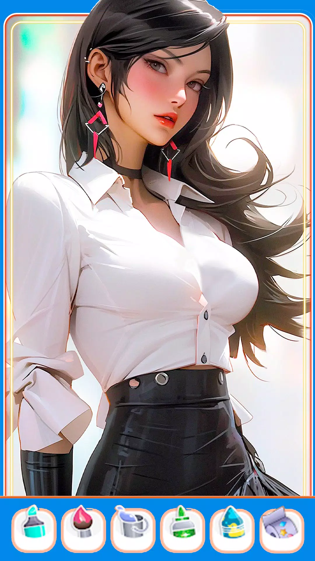 Jogo de colorir anime adulto sexy versão móvel andróide iOS apk