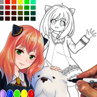 Coloring Forger Anya Anime icono