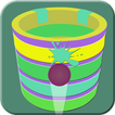 3D Paint It Game: Paint a Tower with Paint Ball