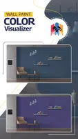 Wall Paint Color Visualizer الملصق