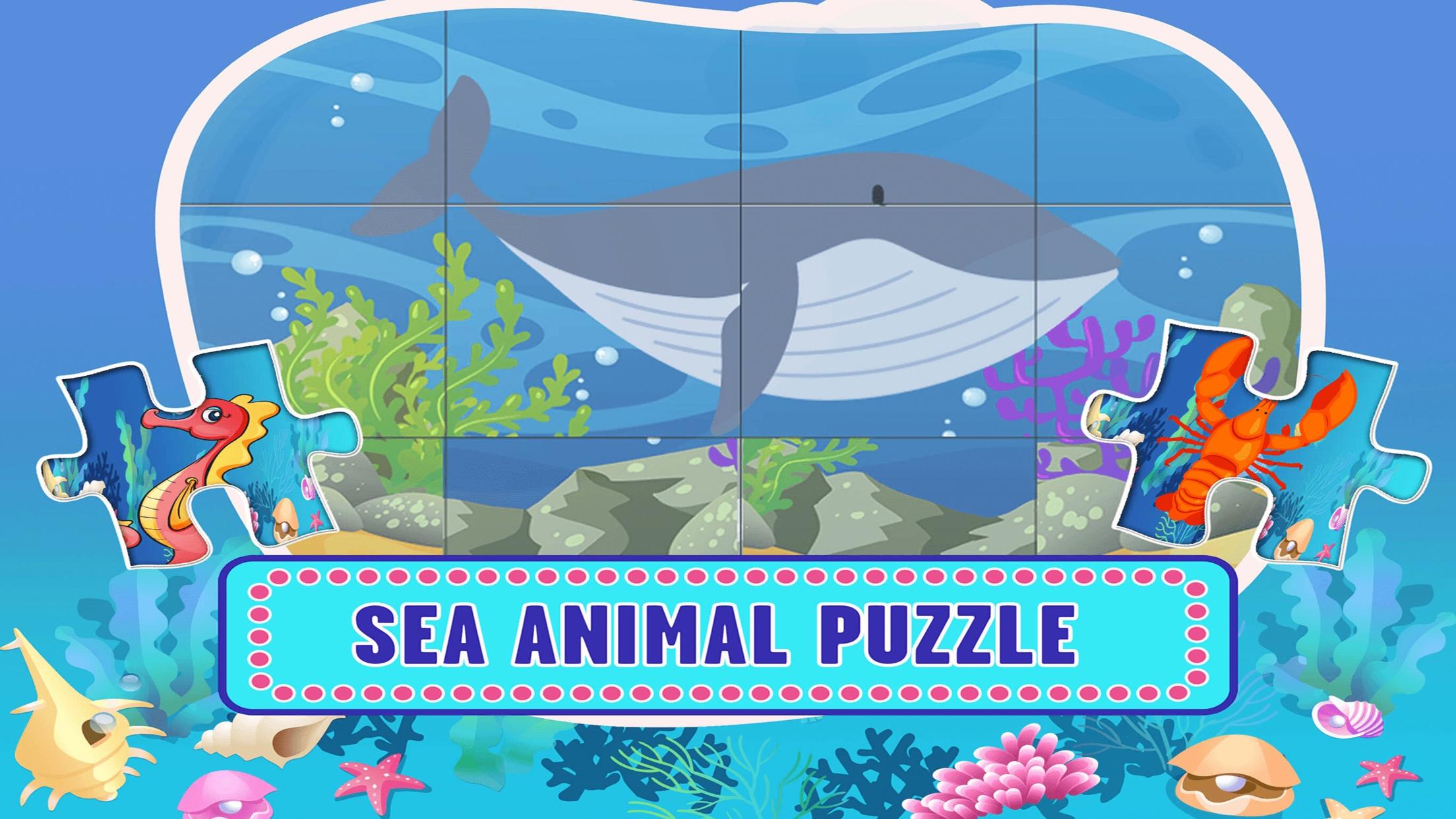Игры с морскими животными. Морские игры для детей. Sea animals Puzzle. Настольные игры плакат. Детская морская игра