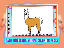Learning Animals Coloring Book imagem de tela 3