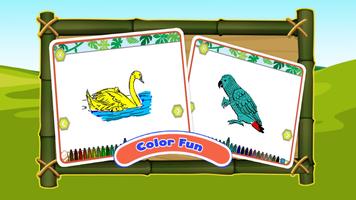 Aprenda Birds Animals Kids App imagem de tela 1
