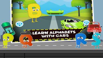 Aprender ABC Coches Para Niños Poster