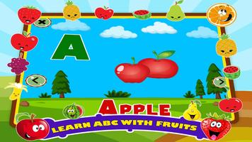 Jogos ABC Alphabet Fruit Name Cartaz