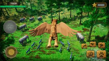 Fliegen-Tiger Familie Sim Screenshot 2