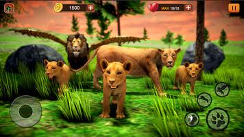 Lion Jeux Animal Simulateur capture d'écran 3