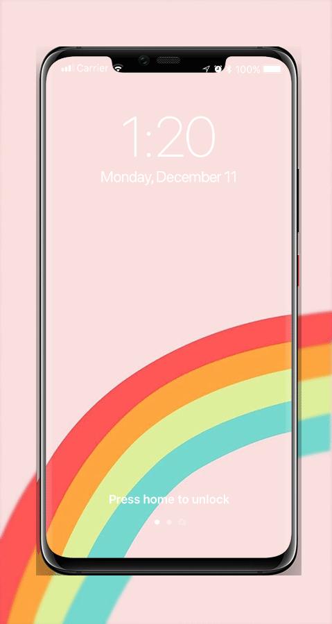 下载Wallpaper rainbow aesthetic background的安卓版本