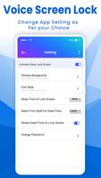 Voice Screen Lock скриншот 2