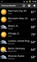 Palmary Weather Affiche