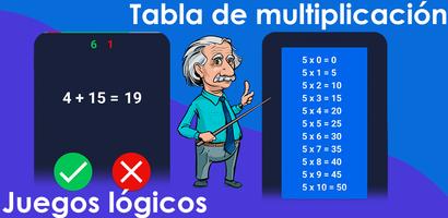 Tablas de multiplicar primaria Poster