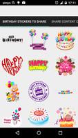 Happy Birthday Chat stickers screenshot 1