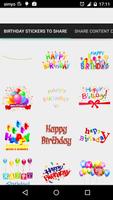 Happy Birthday Chat stickers screenshot 2