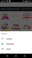 Happy Birthday Chat stickers screenshot 3