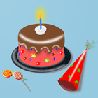 Stickers Fiesta Cumpleaños icono