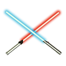 Lightsabers and laser stickers APK