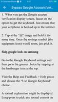 Bypass Google Account Guide تصوير الشاشة 3