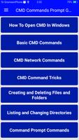 CMD Commands Prompt Guide الملصق