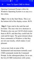 CMD Commands Prompt Guide تصوير الشاشة 1