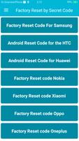 Factory Reset by Secret Code الملصق