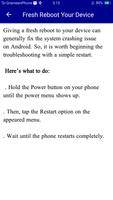 Fix Android System Crash Guide screenshot 1