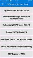 FRP Bypass Android Guide Affiche