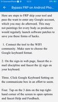 FRP Bypass Android Guide screenshot 1