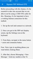FRP Bypass Android Guide capture d'écran 2