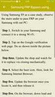 FRP Unlock Samsung Guide স্ক্রিনশট 2