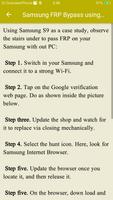 FRP Unlock Samsung Guide screenshot 2