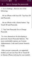 iPhone Passcode Unlock Guide تصوير الشاشة 1
