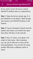 Unlock Any MetroPCS Phone screenshot 2