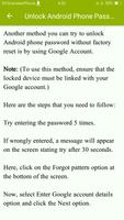 Unlock Screen Passcode Guide تصوير الشاشة 3