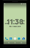 Reloj de pantalla en vivo captura de pantalla 3