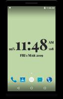 Reloj de pantalla en vivo captura de pantalla 2