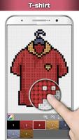 Numbering cross-stitch постер